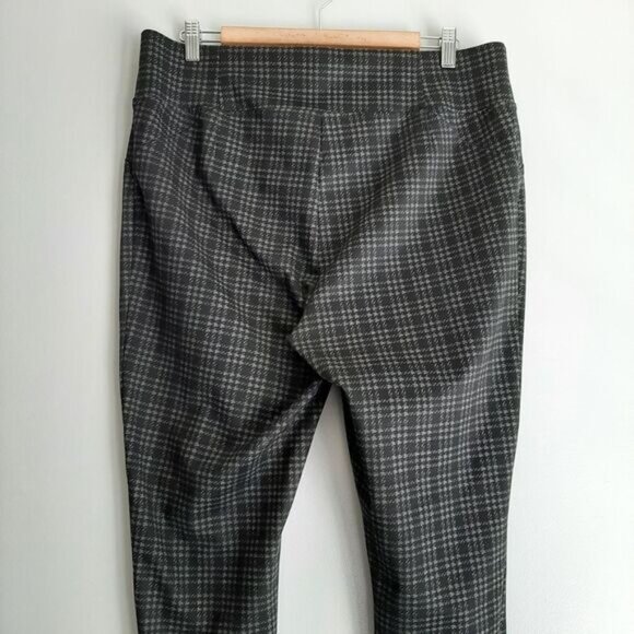 PENNINGTONS Universal Fit Savvy Slim Leg Pull-on Stretch Plaid Pants Sz X / 14 - Picture 8 of 11
